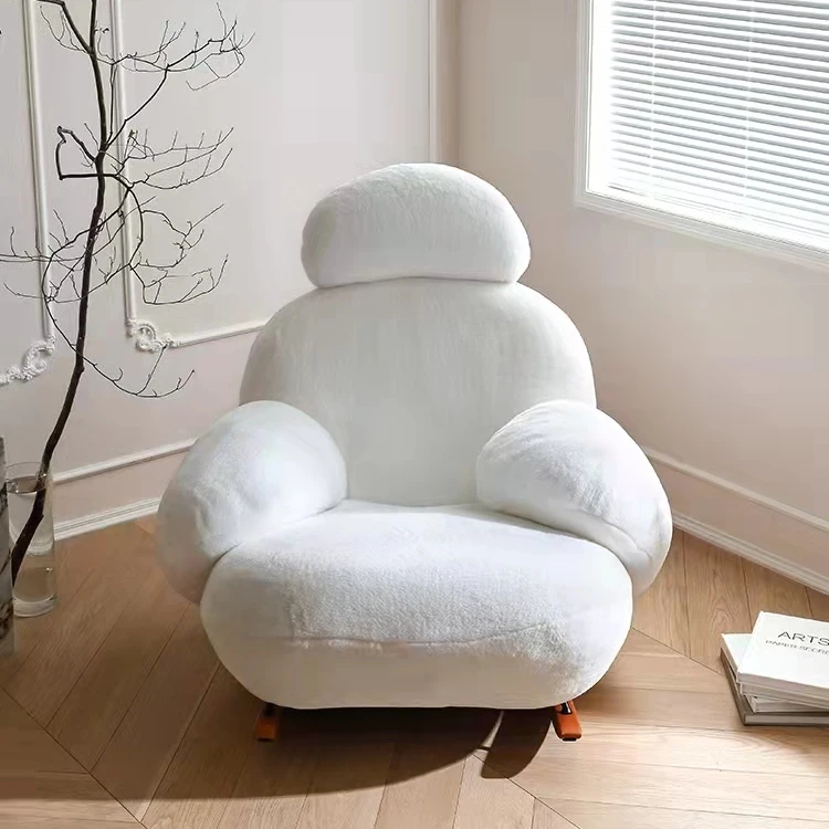Modern Classic Sleeping Leisure Chair Home Furniture Single Sofa Rocking Chair