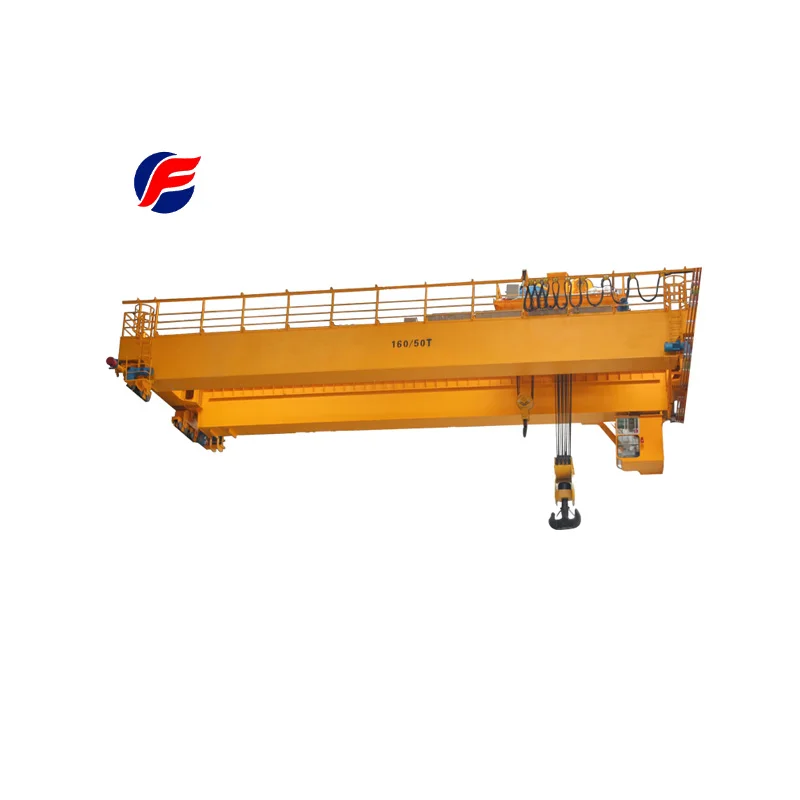 
Factory Double Beam Bridge 100 ton Overhead Travelling Crane 