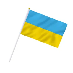 Sports and Games Usage and Healthcare Institutes Use Die Cut Printing Polyester Flag