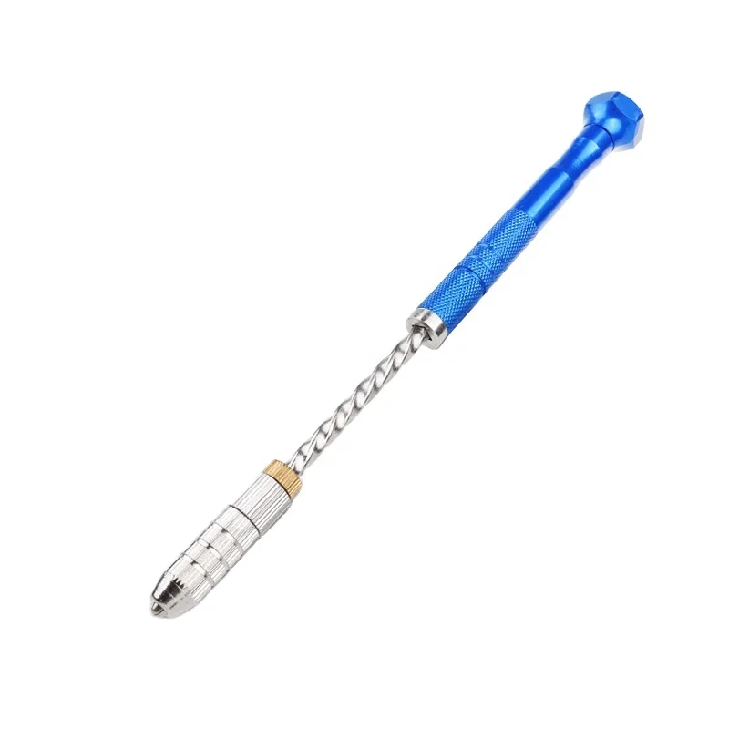 Toy model tool ustar UA-91302 up to turbine type semi-automatic hand twist drill with drill bit set wholesale