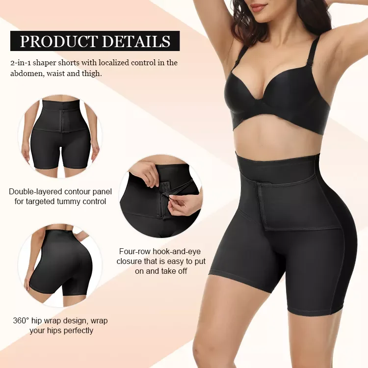 High Waisted Slimming Underwear Waist Trainer Butt Lift Breathable Tummy Control Body Shapers For Women