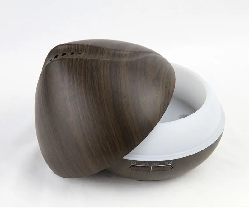 Hotel Smart Fragrance Flower Mini Wooden Aroma Diffuser Machine Ultrasonic Electric Air Humidifier Aroma Diffuser Essential Oil