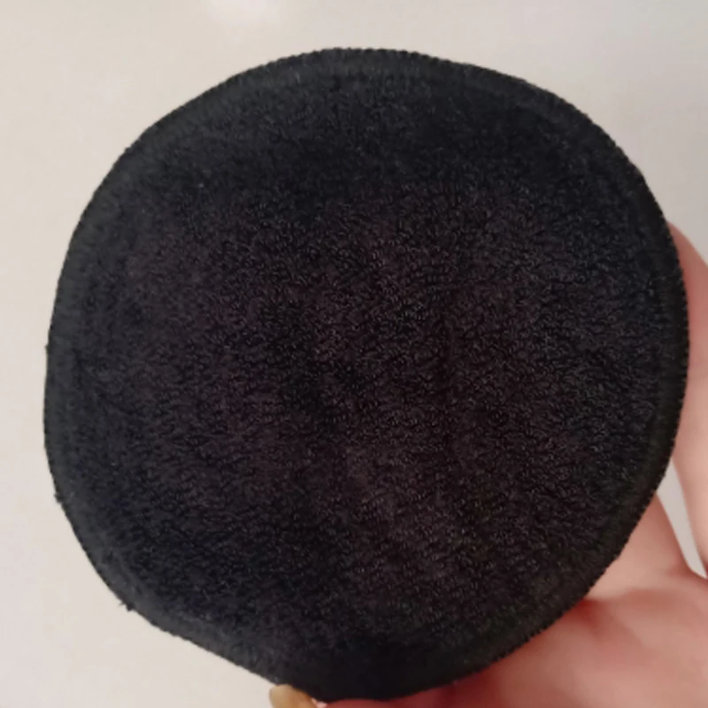 Hot Sale 8CM Good Soft Terry Cosmetic Cleansing Pads Reusable Make Up Pads Bamboo