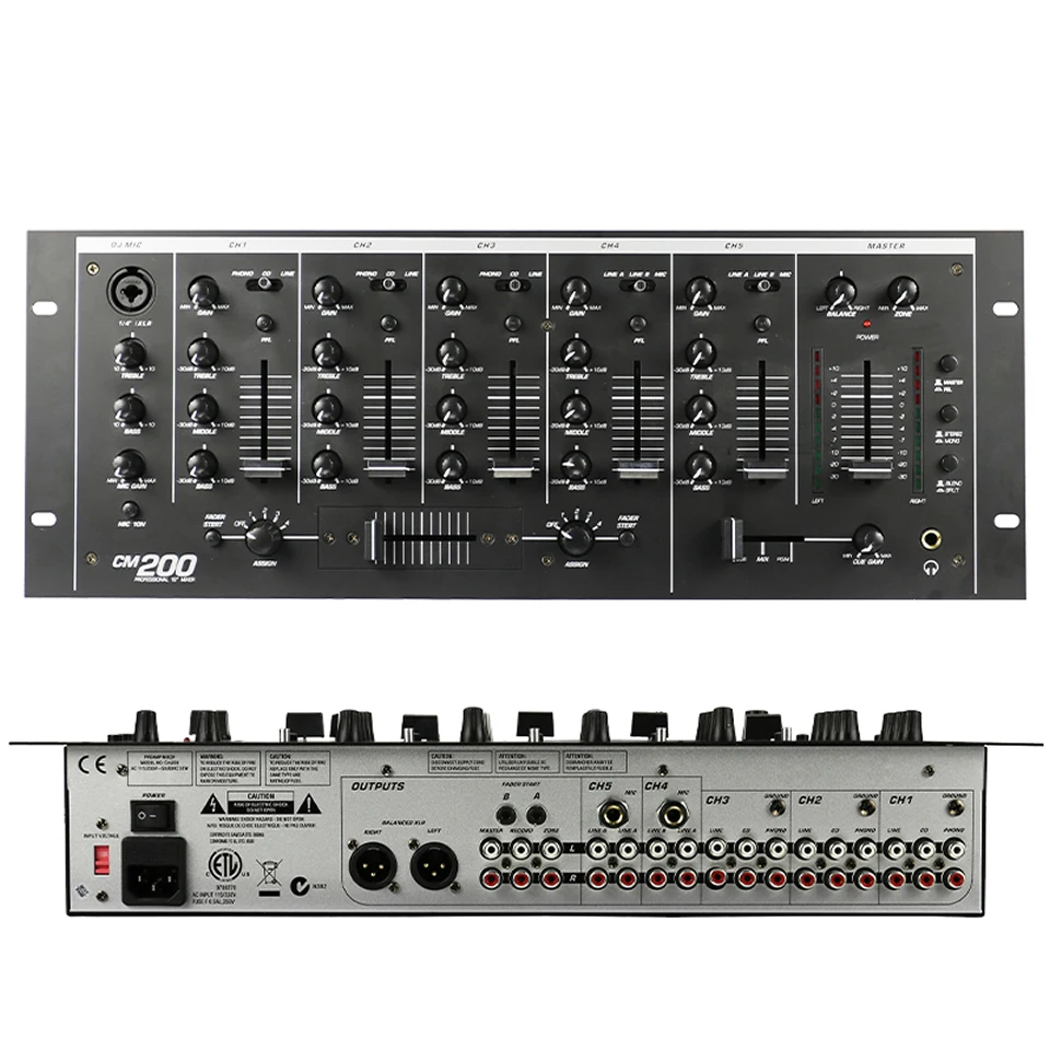 Профессиональный интегрированный аудио консоль микшер Bluetooth USB усилитель звука эквалайзер DJ оборудование караоке нового поколения