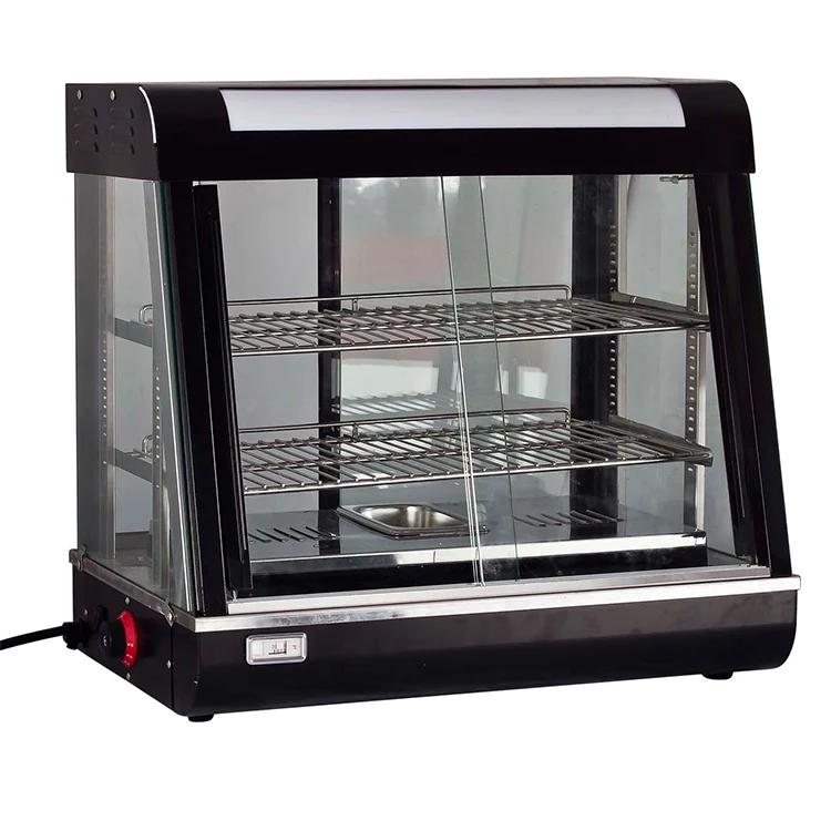 
2020 Curved Glass Electric Food Warming Display Showcase/High Efficiency Food Warmer 