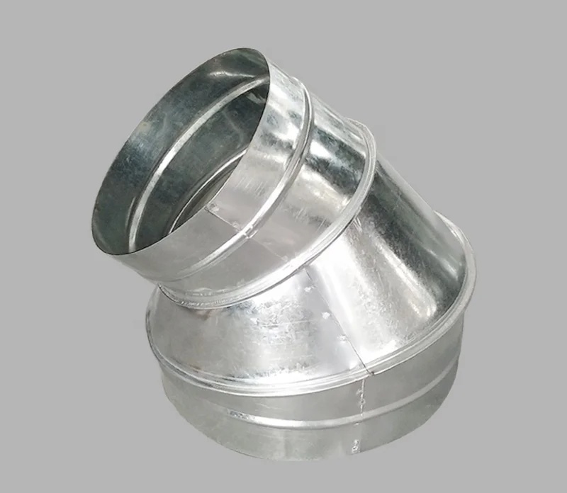 Galvanized Steel Spiral Round Circular Pipe Air Duct for HVAC System