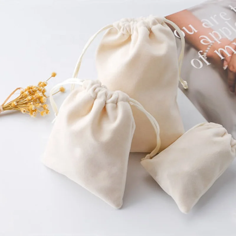 Bestpackaging Pink Velvet Jewelry pouch Drawstring Jewel packaging bag  jewelri pouch bag custom logo jewel gift bag