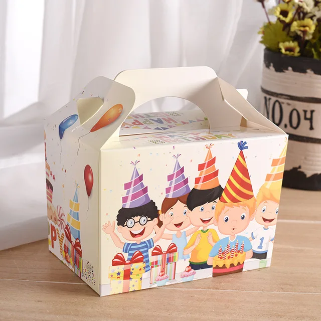 Cookie box creative animal cool cake baking private candy box spot wholesale nougat sugar snow cake box
