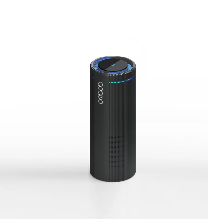 New 2020 Mini Gift Portable Aroma Car Home  H13 HEPA Filter USB Desktop Aluminum Alloy Air Purifier