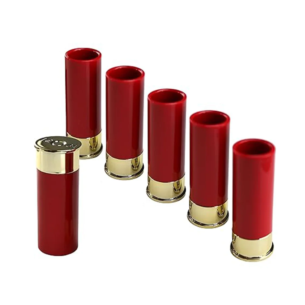 12 Gauge custom cheap Wholesale Mini Liquor shell Shot Bullet Glass Cup