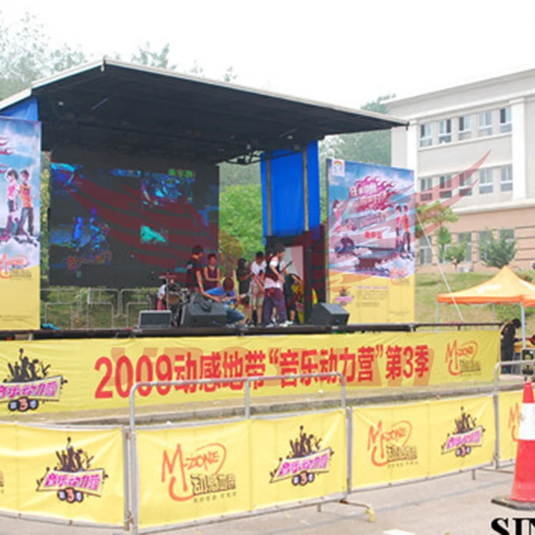 Customized OEM ODM Event Stage Truck Goal Post  Mobile Stage Truck With Sound System