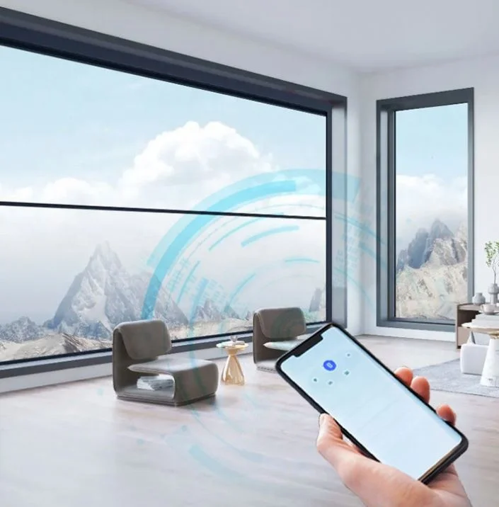 High-performance upward up and down automatic sliding window for home electric lifting window
