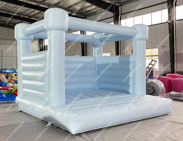 White bouncy castle adults bounce house inflatable kids jumpers for wedding