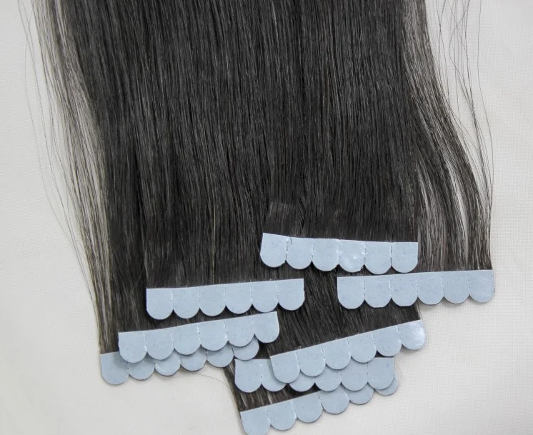 Ready to Ship Invisible Seamless Tape Hair Piece Joint hair Double-Sided Adhesive Human Hair Extension