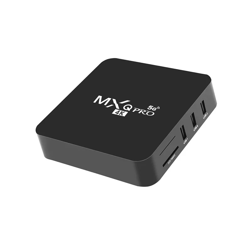Mxq Pro Mxq-4k телеприставка 1 Гб + 2 ГБ/8 ГБ 16 4K Hd сетевой плеер Android Tv Box