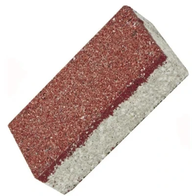 Anti slip ceramic permeable bricks for environmentally friendly pavement