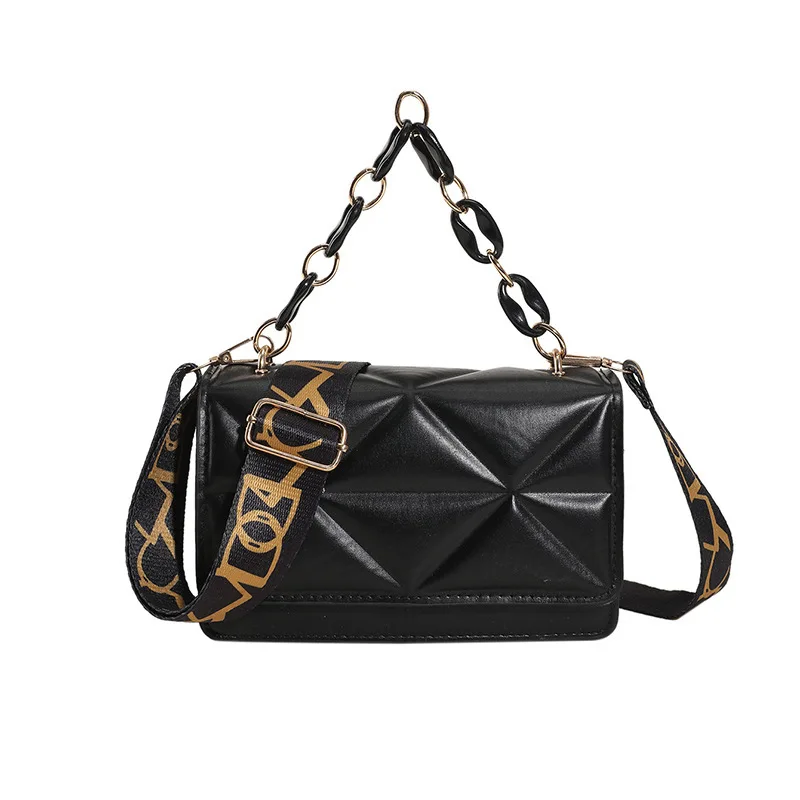 New Fashion Pu Soft Leather Chain Mini Small Little Hand Bags for Girls Ladies Purses and Crossbody Bag