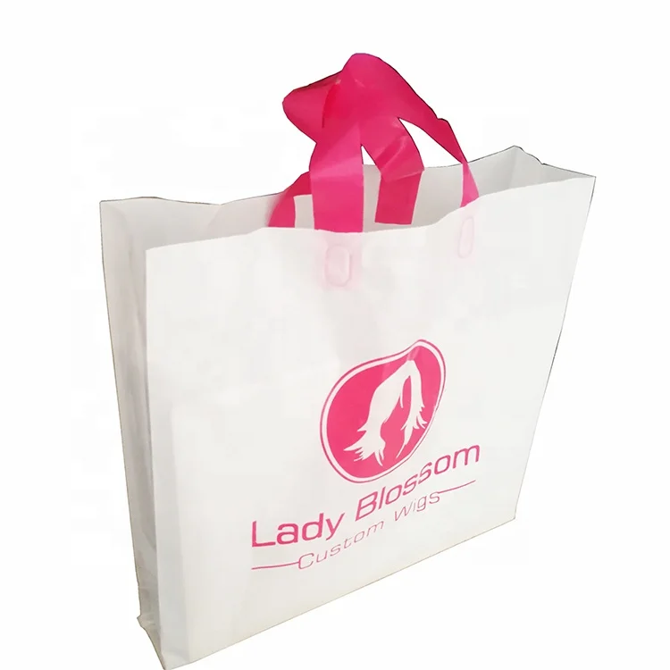 
Cheap Price Plastic Bags with Customized Logos Durable Tote Shopping Bags for Clothing 