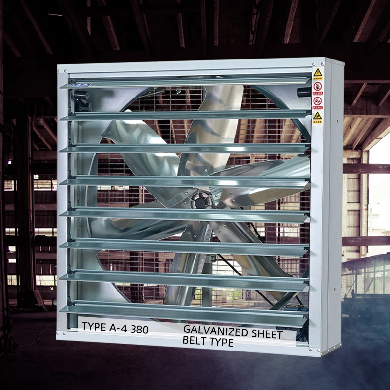 Innovative Design Anti-Rust 380V Industrial Exhaust Fan For Chicken Feeder