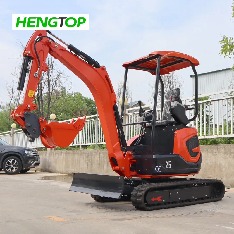 EPA Hydraulic Bagger Mini Excavator 2.5 Ton Micro Digger Construction Site Excavator Machine Excavator Bucket With High Capacity
