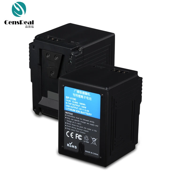 High Capacity 16.8V 13200mAh 190Wh V mount V Lock battery For Sony Camcorder Video Camera DC D-Tap USB Output To America