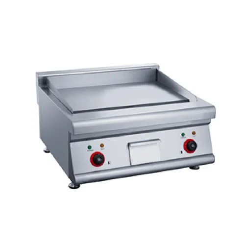 Customized Stainless Steel Electric Desktop Griddle BBQ Burger Steak Grill for Restaurant and Bar Commercial Use