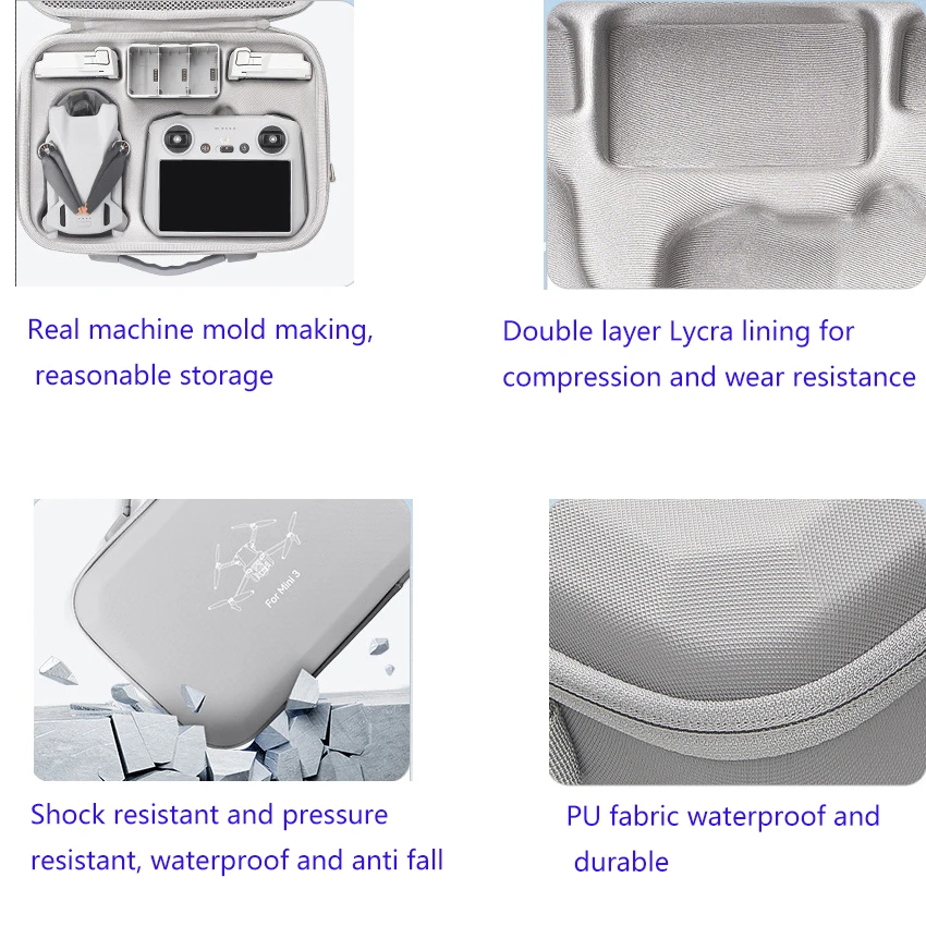 Mini3Pro portable box drone backpack accessories