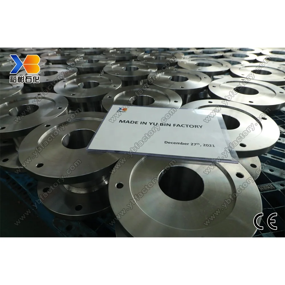 Carbon Steel Custom Made OEM Service A350 CNC Machining Flat Flange for Industrial