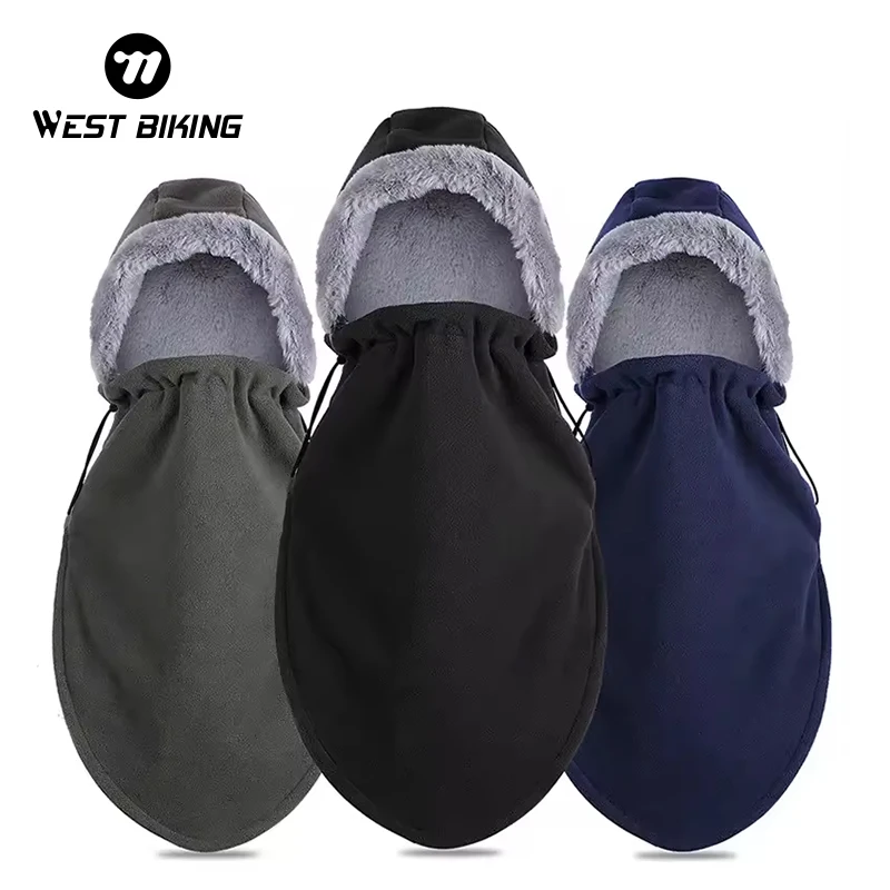WEST BIKING Bicycle Fashion Large Sport Full Face Mask For Winter Outdoor Sports Cycling Windproof Warm Anti-dust Bicycle Mask