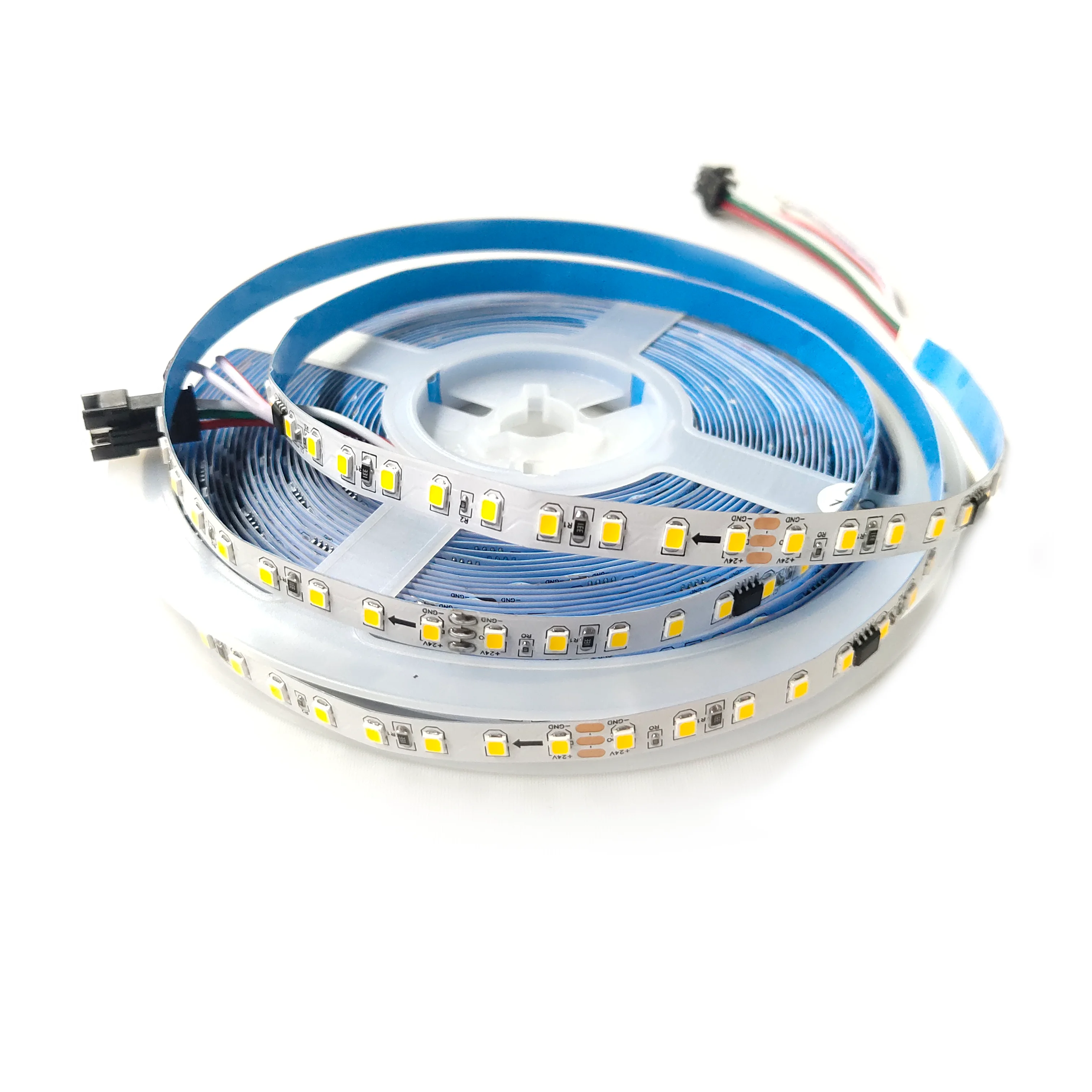 Custom LED flexible strip flashing lights smd2835 running water white chasing led strips