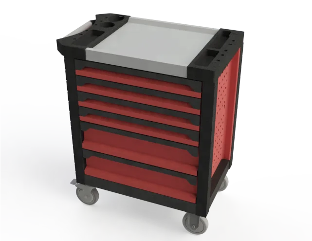 220pcs Carbon Steel  Combination Tool Cabinet Professional Tool Set Hand Tool Box