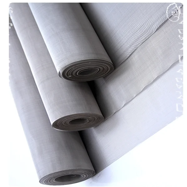 High Quality 12 20 25 30 80 150 Mesh Stainless Steel Woven Square Sift Mesh screen mesh