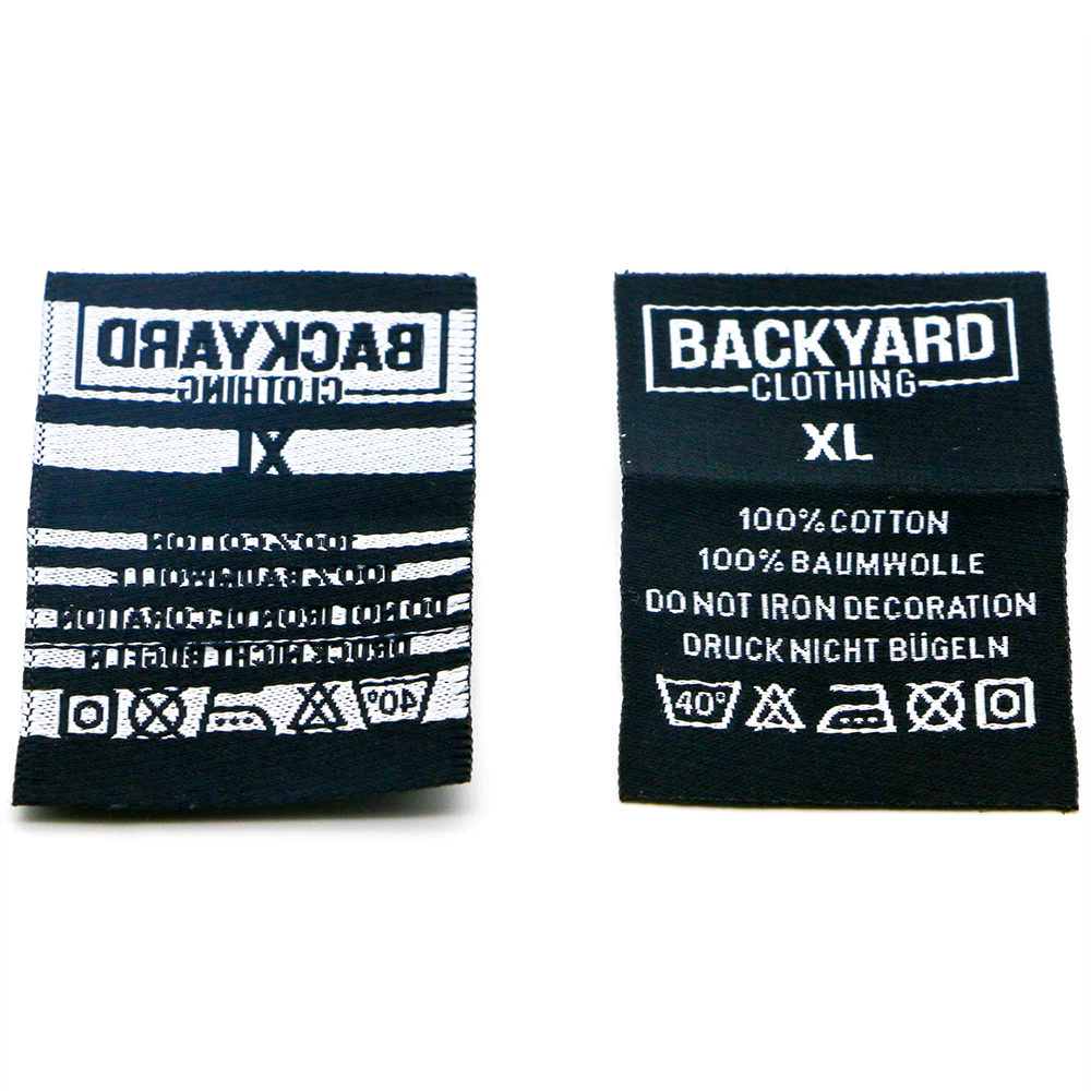 Индивидуальные вышитые именные нашивки индивидуальная фирменная одежда индивидуальный дизайн логотип печать тканая этикетка нет минимального заказа