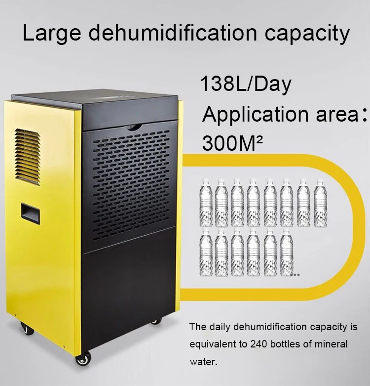 BGE 901L China Top Sale Electric Portable Commercial Dehumidifier Hot Selling Industrial Dehumidifier