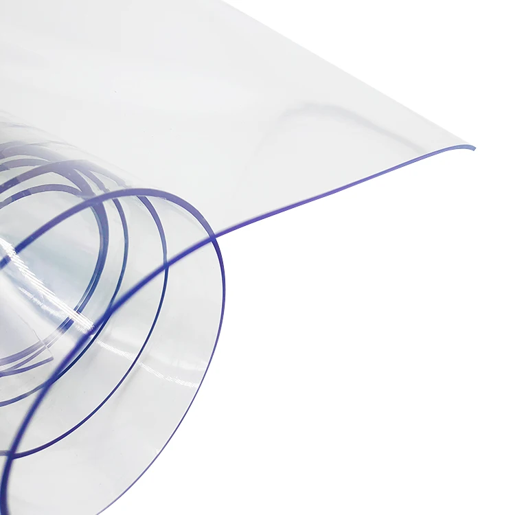 Pvc Soft Flame film Retardant super Transparent Sheet Pvc High clear Pvc Roll Flexibility