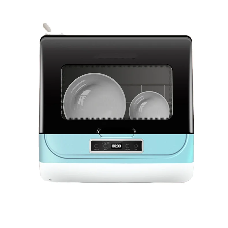 New Design Desktop Dish Washers Machine Dishwasher UV Disinfection Touch Screen High Temperature 3-6 people Save Water