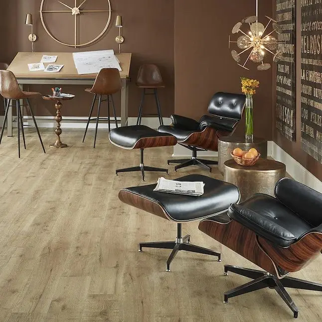 FSII High Quality Solid wood material Spc Vinyl Plank Laminate Flooring Wood Looking Laminate Flooring