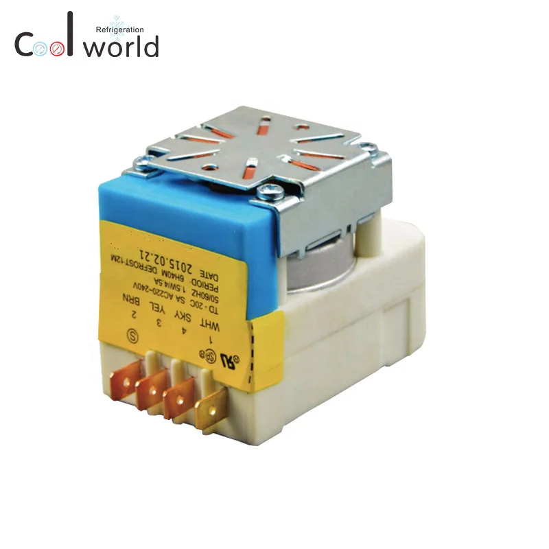 TD-20L 100/120V timer defrost thermostat for refrigerator spare parts