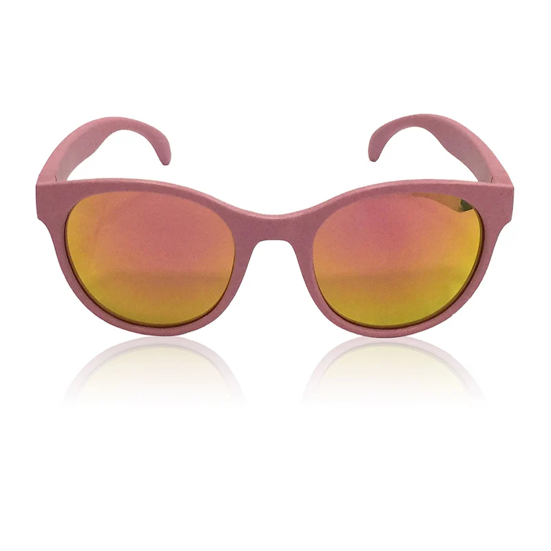 Straw Fiber with Recycled PP Frame Teenagers Sunglasses