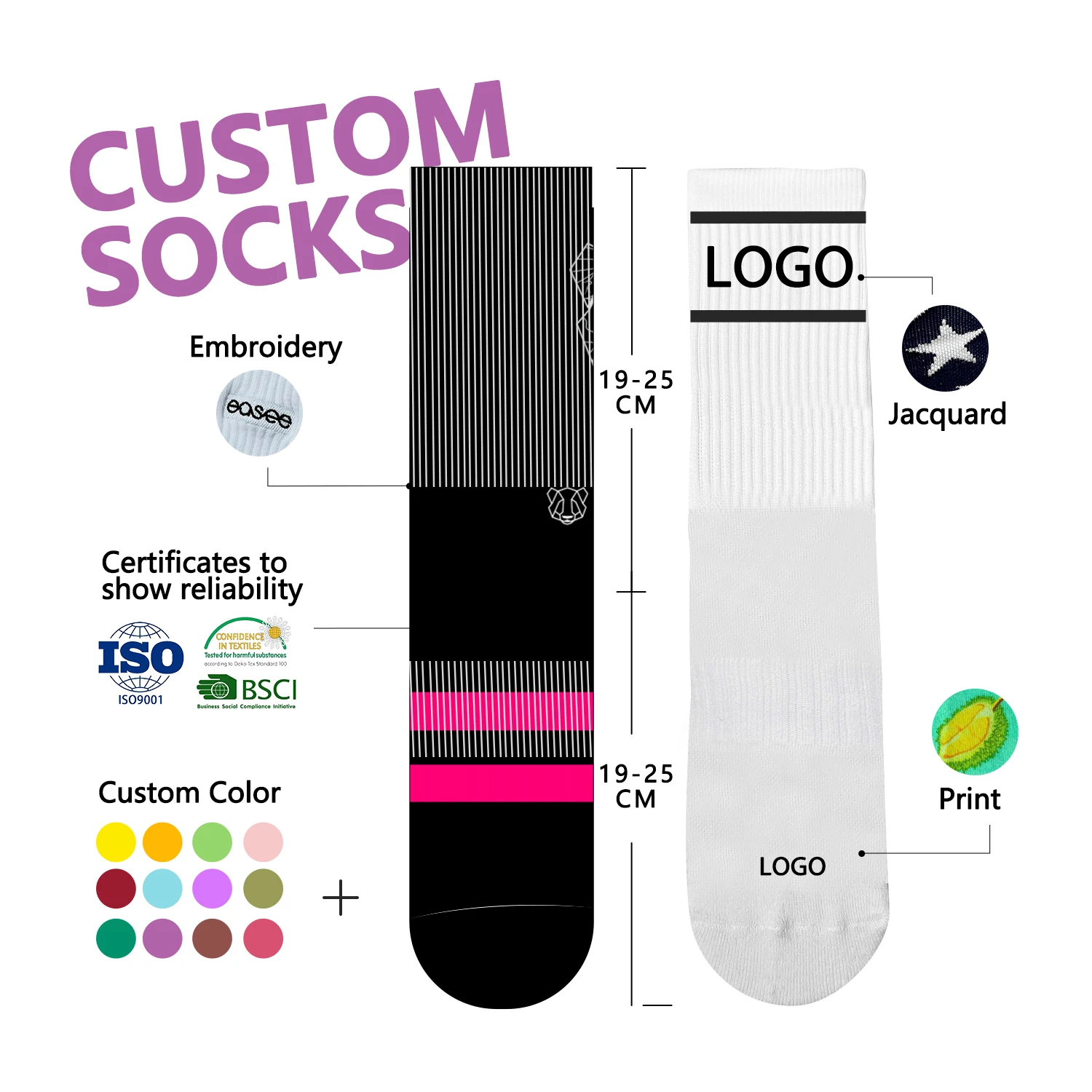 tube socks for boy and girl custom kids socks gym custom logo women socks custom