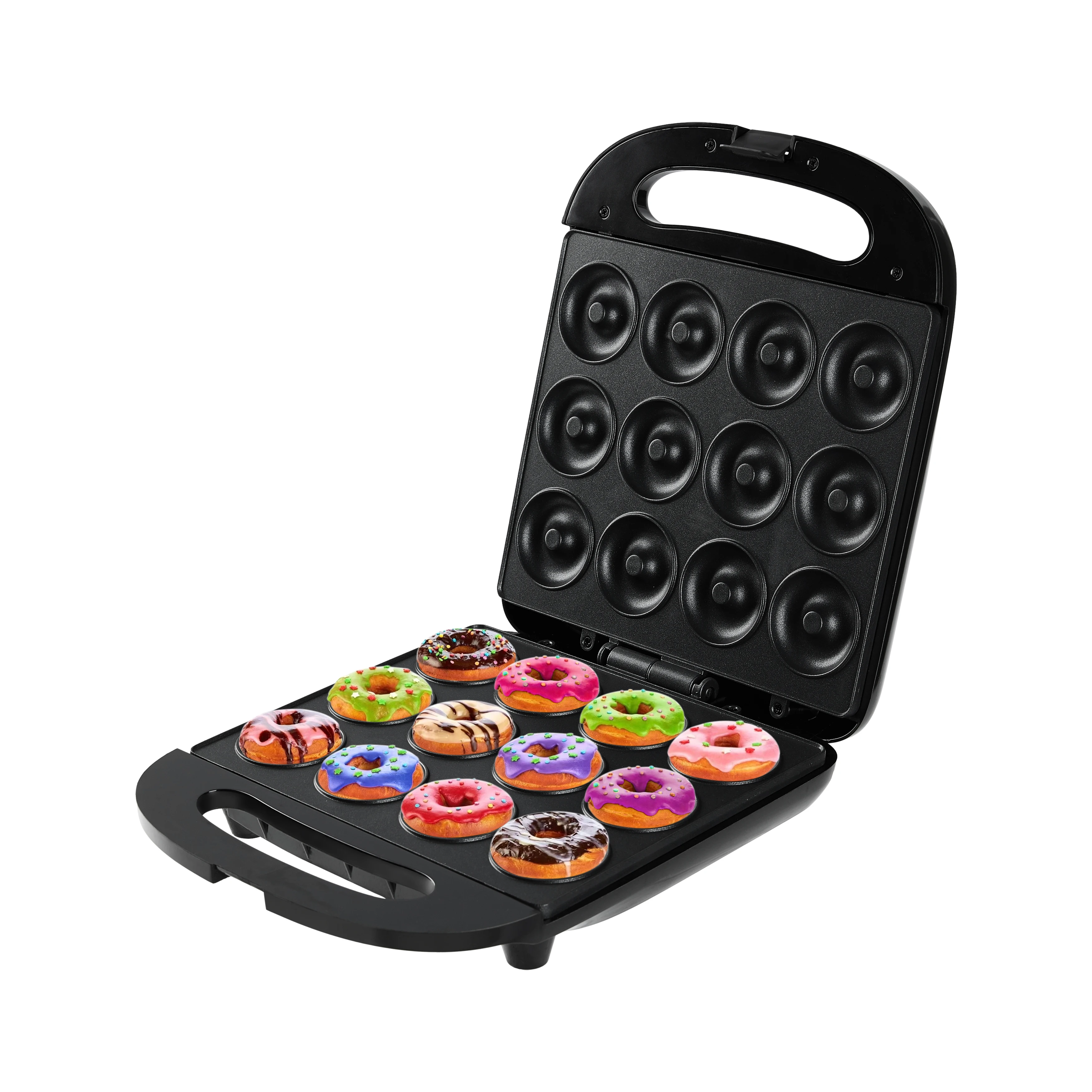 Factory 12pcs 12 holes Wholesale Household Multifunction Toaster Breakfast Waffle Sandwich donuts doughnut donet Maker