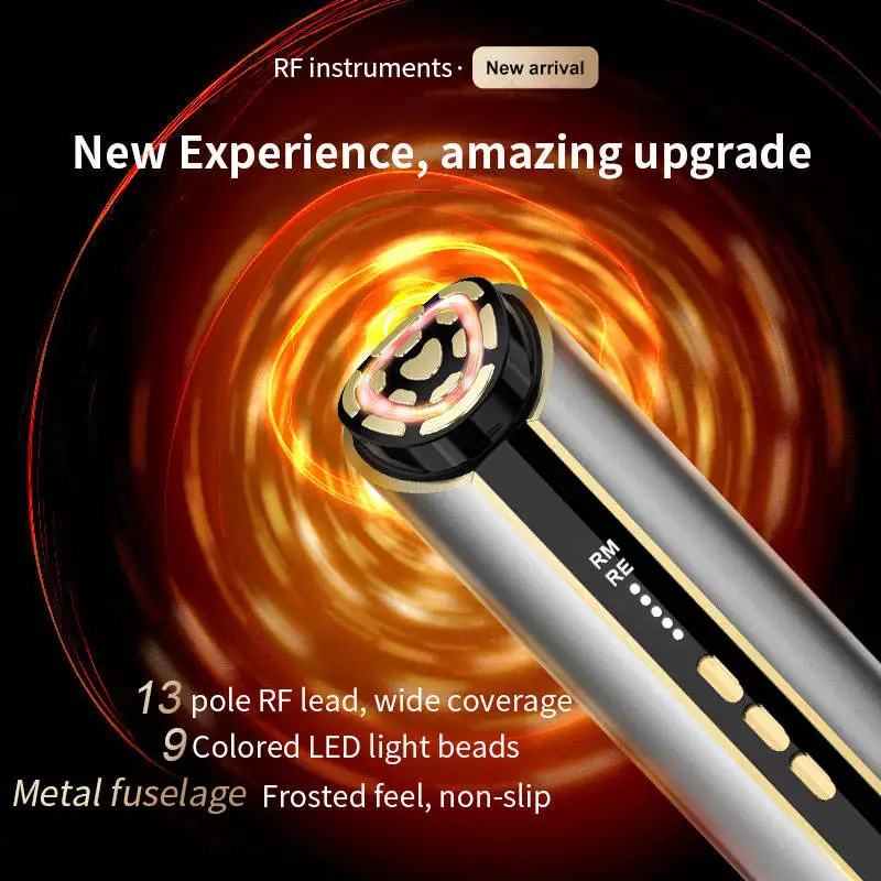 Multifunctional Beauty Device Handheld Ultra Sonic Facial Machine 3 Mhz Ultrasonic Face Deep Cleaning Beauty Equipment