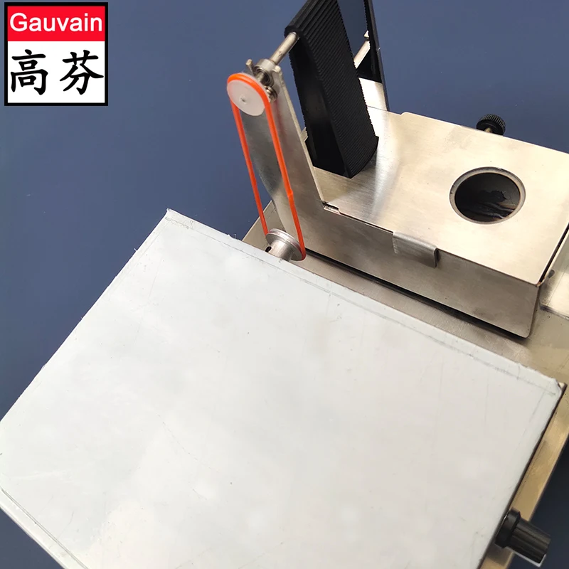 Односторонняя электрическая машина для покраски кромок кожи для ленточных сумок, Легкая очистка, 220 В