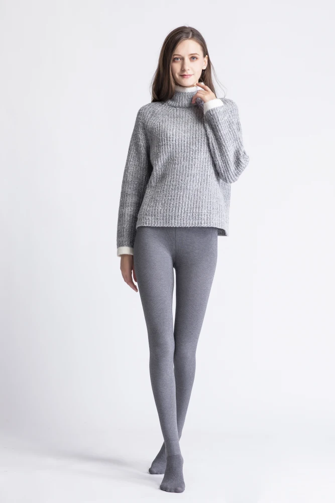 Custom cheap cozy cameltoe tights women winter nylon pantyhose