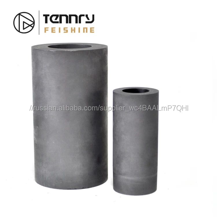 Жароупорный графитовый тигель высокой чистоты для плавки