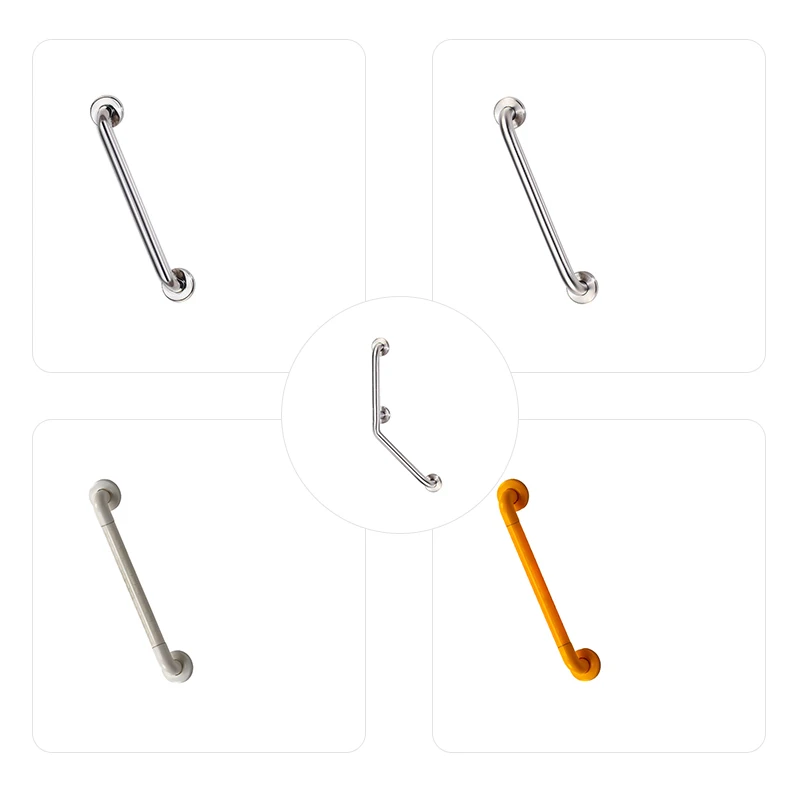 304 stainless steel handrail disabled elder shower toilet pool hand rail safety bathroom grab bar