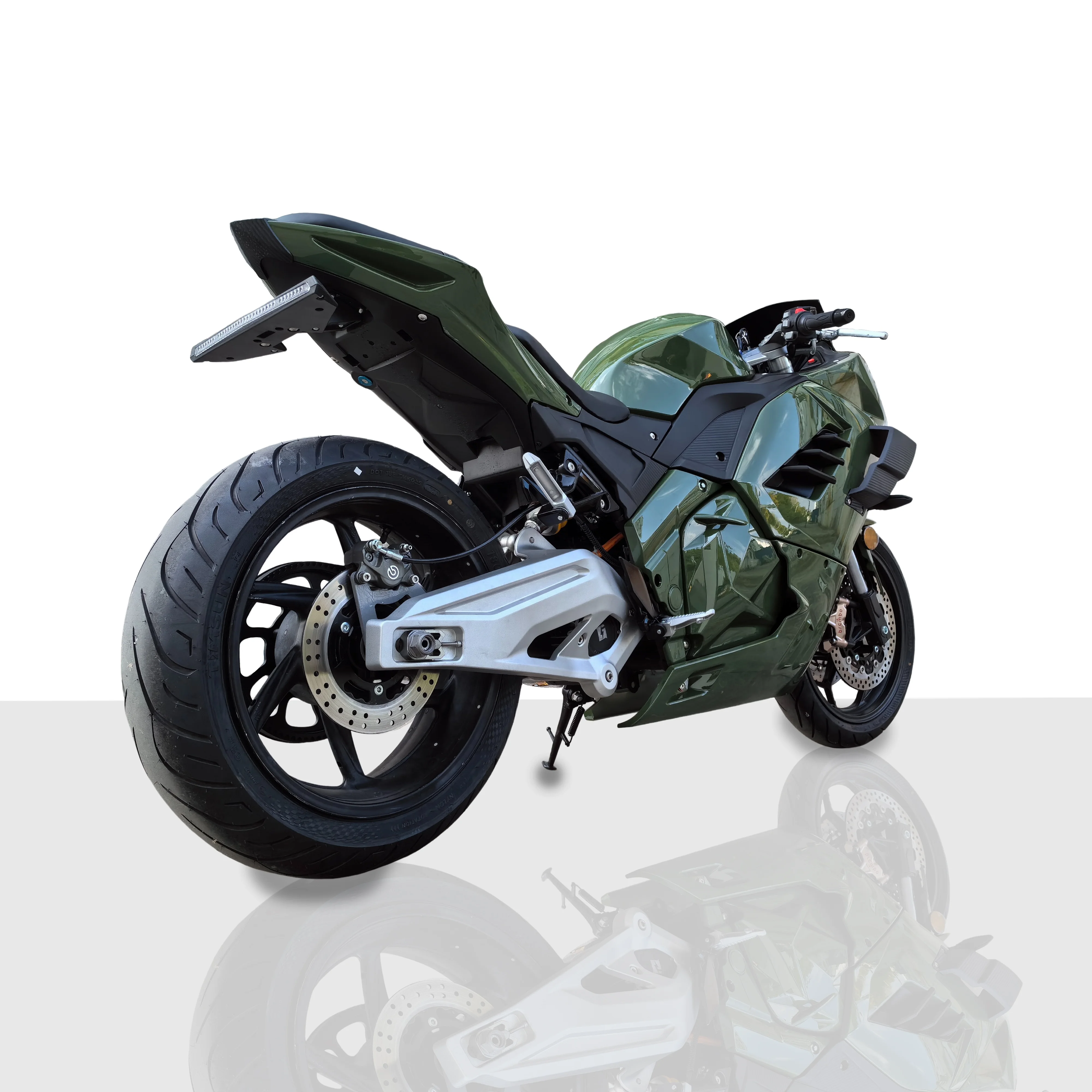 High Accessories Water-Cooling System 20000w 96V Lithium Mid Drive Electric Motorcycle