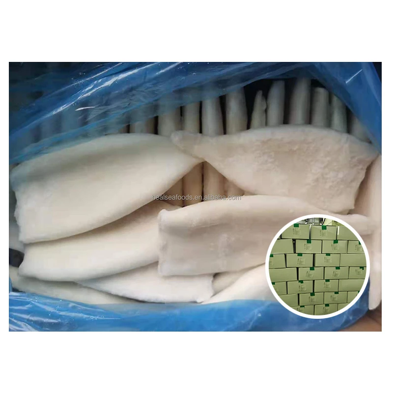 U3 U5 U7 U10 Pacific Tubes 180g Up Todarodes Frozen Squid Tube