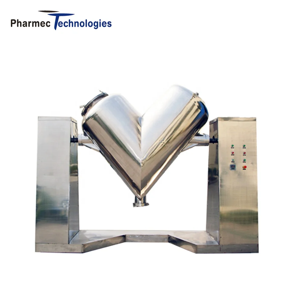 Pharmaceutical Machinery Heavy Duty Automatic IBC Bin Lifting Powder Blender Mixer