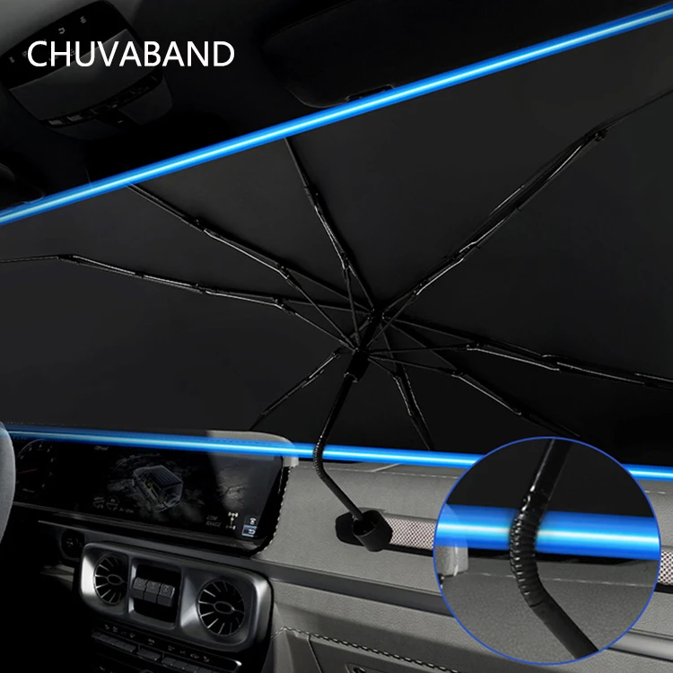 Новинка 2022, солнцезащитный козырек для лобового стекла CHUVABAND, ультрафиолетовые аксессуары, УФ-протектор, складной автомобильный солнцезащитный козырек